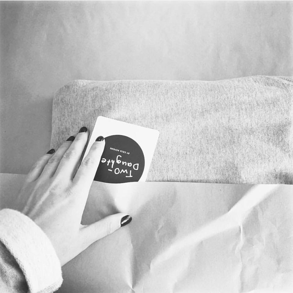 TWO DAUGHTERS ROUND NECK SS CIRCULAR TSHIRT GREY MARLE