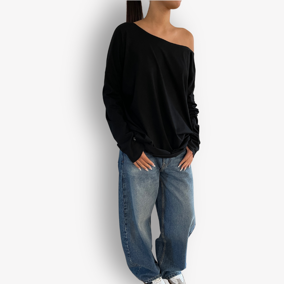 TWO_DAUGHTERS_REVERSIBLE_LS_CIRCULAR_TSHIRT_BLACK1