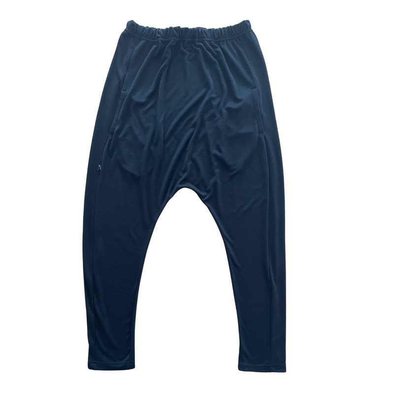 TWO DAUGHTERS - Merino Harem Pants  - black