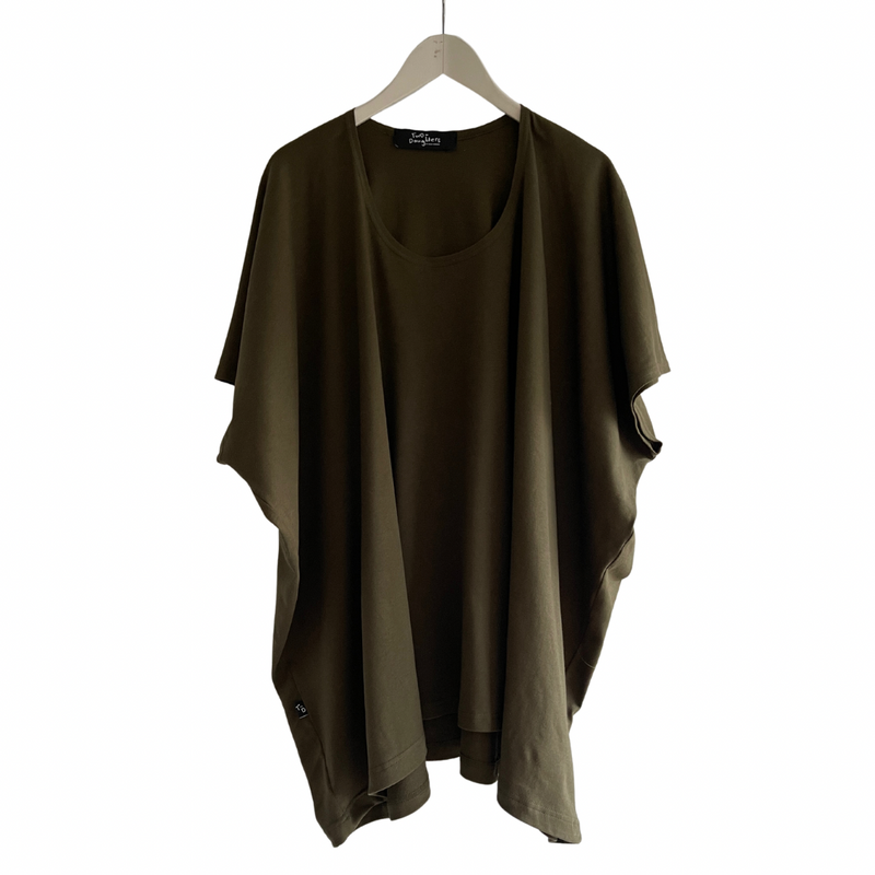 TWO DAUGHTERS - Oversized Box Tee - Aquamarine