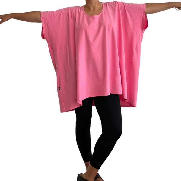PRE ORDER Oversized Box Tee HOT PINK